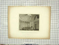 Original Old Antique Print Interior House Representatives Washington America