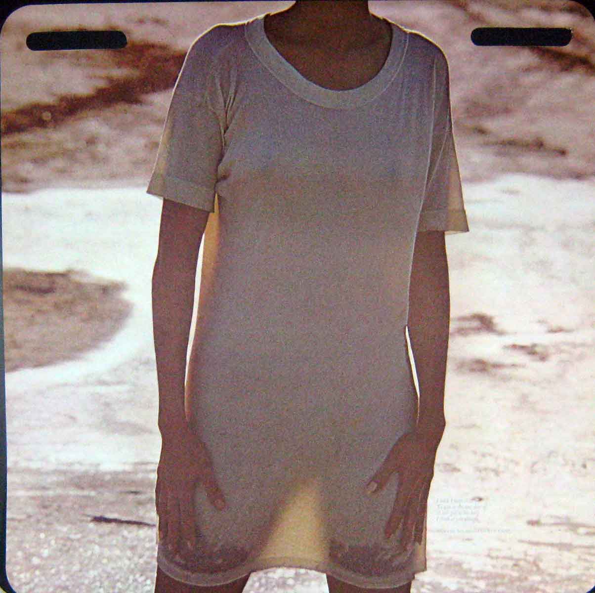 Original Old Antique Print Ronsard Beach Sea Girl Human Body T-Shirt Akahito