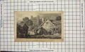 Original Old Antique Print Engraving View Rochester Castle Engraving Adlard