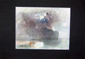 Original Old Antique Print C1900 Colour Moonlight Scene Seelisberg Rawlinson