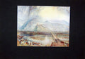 Original Old Antique Print C1900 Colour Bellinzona Raod Locarno London 20th