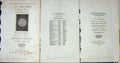 Original Old Antique Print 1823 Physiognomical Portrait Reference Index Pages