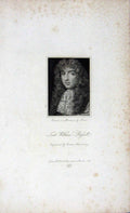 Original Old Antique Print 1823 Portrait Lord William Russell Armstrong 19th