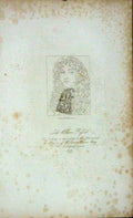 Original Old Antique Print 1823 Portrait Lord William Russell Engraving 19th