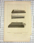 Original Old Antique Print 1787 Hooper Engraving Ancient Monuments 18th Century