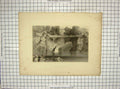 Old Antique Print 1839 View Bridge Norwich Connecticut Armytage Bartlett 19th
