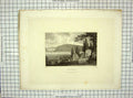 Original Old Antique Print 1830 View Newburgh Engraving Wall Fenner Sears 19th