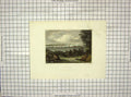 Original Old Antique Print 1831 View New York America Fenner Sears Dupree 19th