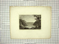 Original Old Antique Print 1831 Harpers Ferry River Shenandoah Potomac Fenner