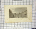 Old Antique Print 1830 Nash Engravig Cour Chateau De St. Germain-En-Laie 19th