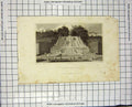 Original Old Antique Print Pugin Winkles Engraving Cascade De St. Cloud France