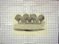 Original Old Antique Print 1850 Mr Petin System Aerial Navigation Transport