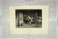 Original Old Antique Print Scene Christopher Sly Taming Shrew Sharpe Orchardson