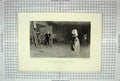 Original Old Antique Print Engraving Orchardson Sharpe Talbot Countess Auvergne
