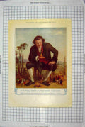Original Old Vintage Print 1929 Gulliver Lilliput Advertisement Bird'S Custard