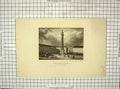 Original Old Antique Print View Napoleon Column Place Vendome Paris France