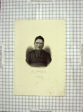 Original Old Antique Print Portrait Juan Antonio Dubois Engraving