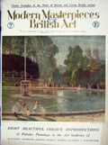 Original Old Antique Print C1910 Colour Fountain La Fontaine Alice Fanner 20th