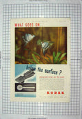 Original Old Vintage Print 1949 Advertisement Kodak Photography Kingsway London