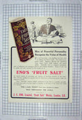 Old Antique Print 1900-1960 Misha Poland Advertisement Eno'S Fruit Salt 20th