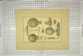 Original Old Antique Print Aeronautics Blanchard Balloon Roberts Lanas Garnerin