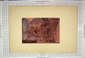 Original Old Antique Print C1910 Watercolour Tomb Mastino Verona George Boyce