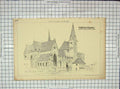 Original Old Antique Print Architecture 1875 Cathedral Augsburg Perry Akerman