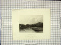 Original Old Antique Print Engraving Floyd View Goodrich Castle Mountains