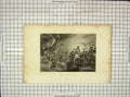 Original Old Antique Print Siege Gibraltar Siers Battle Engraving Armytage