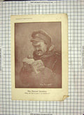 Original Old Antique Print War France Sier Food Battle Hospital Nurse