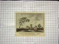 Original Old Antique Print St. Augustine'S Monastery Kent Ruins Colour