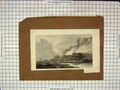 Old Antique Print C1880 Lime Kilns Northfleet Cooke Duke Buccleugh Fish 19th