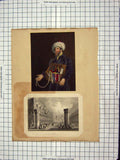 Old Antique Print C1880 Piazetta Church St. Mark Ada Valle Crucis Abbey 19th