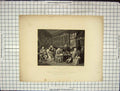 Original Old Antique Print C1880 Marriage A La Mode Signing Contract Hogarth