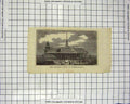 Original Old Antique Print C1800 Imperial Court Ummerapoora Architecture 19th