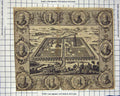 Original Old Antique Print C1800 Heads Men Cham Shem Salah Heber Noah Japhat