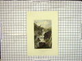 Original Old Antique Print Hand Coloured Pont Y Rhydlanfair Caernarvonshire