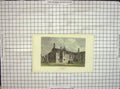 Original Old Antique Print 1807 Hand Coloured College Manchester Woolnoth 19th