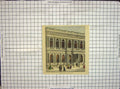 Original Old Antique Print Hand Coloured View Entrance Carlton Club 18th