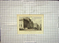 Original Old Antique Print Coloured Royal Institution Manchester Winkles 19th