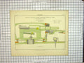 Original Old Antique Print Gunnery Turret Hydraulic Gear Inflexible Type Gun