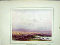 Original Old Vintage Print 1930 Lorna Doone View Near Plover'S Barrows Brittan