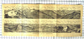 Original Old Antique Print Panorama Piz Languard Mountains Silvretta Similaun