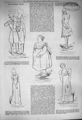 Original Old Antique Print 1884 Captious Critic Theatre Comedy Cartoons 19th