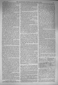 Original Old Antique Print 1884 Young Boys Cricket Garden Ladies Men Children