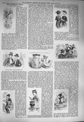 Original Old Antique Print 1884 Captious Critic Healtheries Men 19th