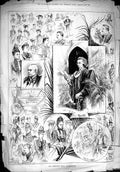 Old Antique Print 1890 Student Ball Glasgow Priest Apollo Victoria Wymess 19th