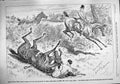 Original Old Antique Print 1890 Advertisement Elliman Horses Jumping Slough