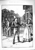 Original Old Antique Print 1890 Jolly Postboy Milk Mais Horses Postvan Dadd