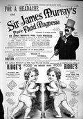 Old Antique Print 1890 Advertisement Ridge'S Food Fluid Magnesia Murray 19th